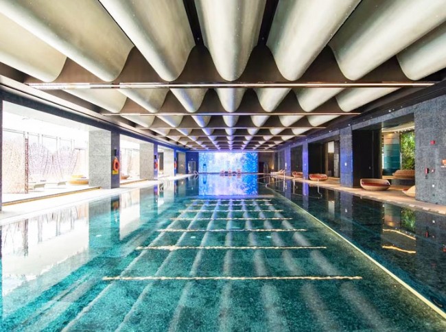 松江网站建设西安W酒店泳池